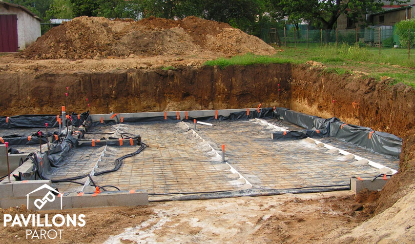 preparation de la dalle